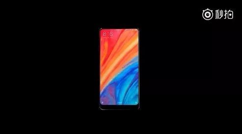 小米mix 2s主題廣告發布 正面亮屏照曝出
